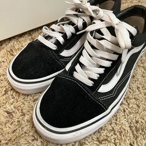 Black Vans W9 M7.5